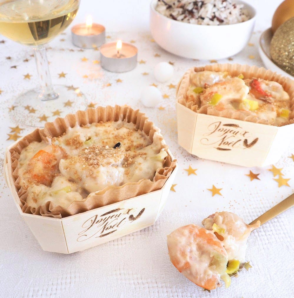 Panibois-Rezept: Cassolettes mit Jakobsmuscheln und Garnelen