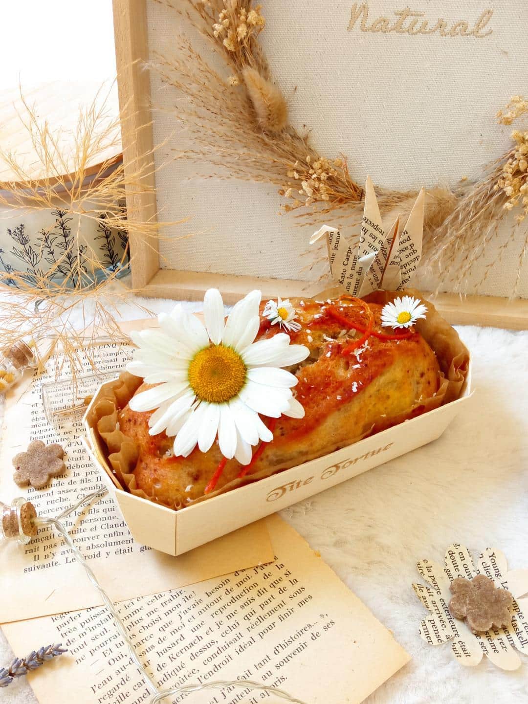 Cake citron noisette